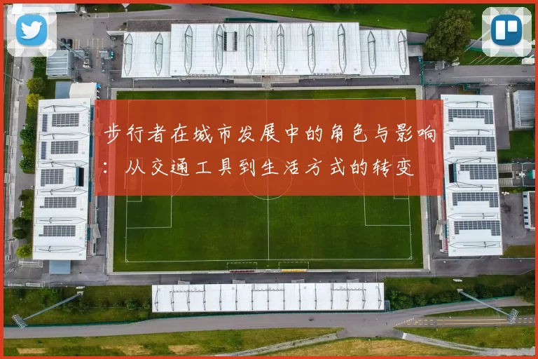 步行者在城市发展中的角色与影响：从交通工具到生活方式的转变